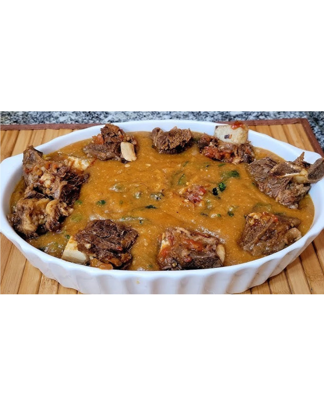 PORÇÃO DE CARNEIRO C/ PIRÃO
