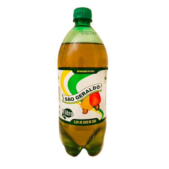REFRIGERANTE CAJU SAO GERALDO GARRAFA 1L
